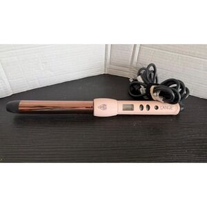 L'ANGE Ondule Titanium Curling Wand Blush Pink Rose Gold HT212 25mm 1 Inch